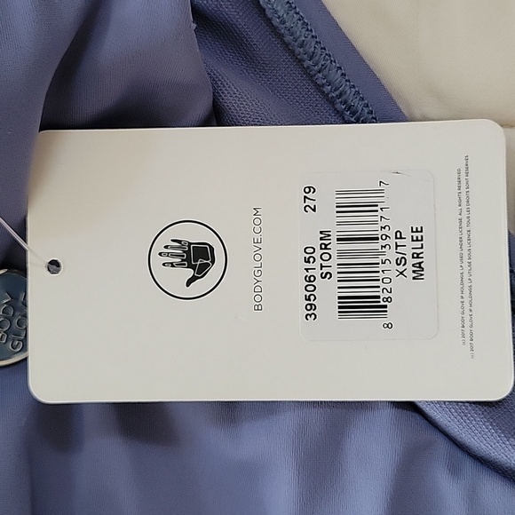 BODY GLOVE High Cut Bikini Bottom Size Small NWT - Picture 7 of 7